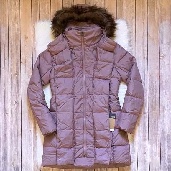 The North Face Women’s New Dealio Down Parka In Twilight Mauve - Picture 5 of 10